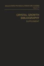 Crystal Growth Bibliography