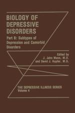 Biology of Depressive Disorders. Part B