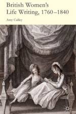 British Women's Life Writing, 1760-1840 af A. Culley