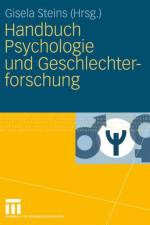 Handbuch Psychologie und Geschlechterforschung