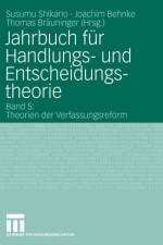 Jahrbuch Fur Handlungs- Und Entscheidungstheorie