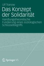Das Konzept der Solidaritat af Ulf Tranow