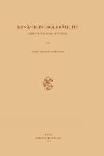 Ernahrungsgebrauche af Hans Deutsch-Renner