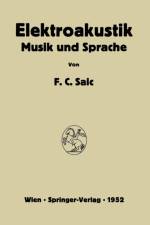 Elektroakustik af Friedrich C Saic