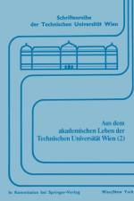 Aus Dem Akademischen Leben Der Technischen Universitat Wien (2)