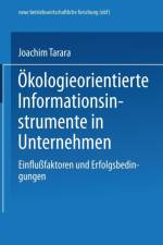 OEkologieorientierte Informationsinstrumente in Unternehmen af Joachim Tarara
