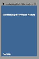 Entscheidungstheoretische Planung af Edgar Saliger