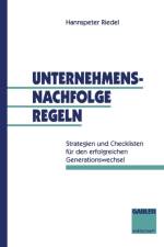 Unternehmensnachfolge Regeln