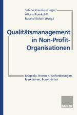Qualitatsmanagement in Non-Profit-Organisationen af Alfons Roerkohl