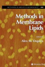 Methods in Membrane Lipids