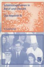 Infektionsgefahren in Beruf Und Umwelt / Die Hepatitis B af Peter A Czeschinski