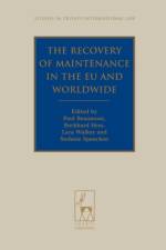 The Recovery of Maintenance in the EU and Worldwide