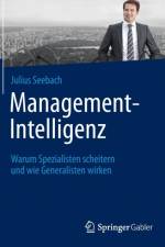 Management-Intelligenz af Julius Seebach
