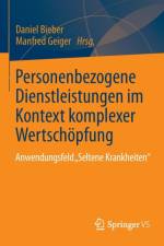 Personenbezogene Dienstleistungen Im Kontext Komplexer Wertschoepfung