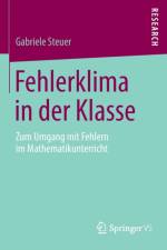 Fehlerklima in Der Klasse af Gabriele Steuer