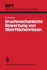 Bruchmechanische Bewertung Von Oberflachenrissen af E Sommer