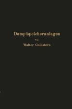 Dampfspeicheranlagen af Walter Goldstern