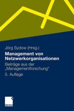 Management von Netzwerkorganisationen