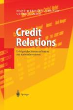 Credit Relations af Hans-Werner G Grunow