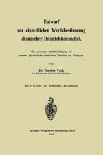 Entwurf Zur Einheitlichen Werthbestimmung Chemischer Desinfektionsmittel af Theodor Paul