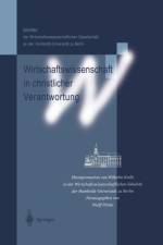 Wirtschaftswissenschaft in Christlicher Verantwortung