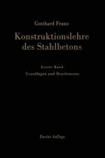 Konstruktionslehre Des Stahlbetons af Gotthard Franz