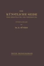 Die Kunstliche Seide af Karl Suvern
