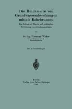 Die Reichweite Von Grundwasserabsenkungen Mittels Rohrbrunnen af Hermann