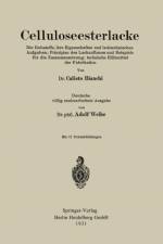 Celluloseesterlacke af Calisto BIANCHI