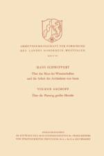 UEber Das Haus Der Wissenschaften Und Die Arbeit Des Architekten Von Heute. UEber Die Planung Grosser Hoersale af Hans Schwippert