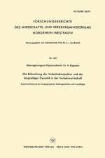 Erforschung Der Verkehrskonjunktur Und Der Langzeitigen Dynamik in Der Verkehrswirtschaft af H Rogmann