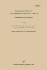 Untersuchungen UEber Das Drehschlagbohren af Gesellschaft Zur Foerderung Der Forschung Auf Dem G