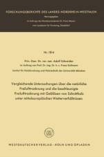 Vergleichende Untersuchungen UEber Die Naturliche Freilufttrocknung Und Die Beschleunigte Freilufttrocknung Mit Geblasen Von Schnittholz Unter Mitteleuropaischen Wetterverhaltnissen af Adolf Schneider