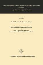 Das Weltbild Teilhard de Chardins af Karl Schmitz-Moormann