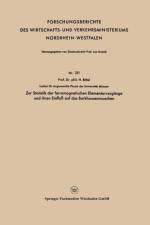 Zur Statistik Der Ferromagnetischen Elementarvorgange Und Ihren Einfluss Auf Das Barkhausenrauschen af Heinz Bittel