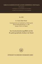 Druckverbreiterungseffekt Und Die Ir-Spektrographische Analyse Von Gasen af Gisela Eckert-Reese