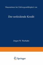 Der Notleidende Kredit af Jürgen W Werhahn