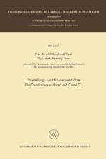 Darstellungs- Und Konvergenzsatze Fur Quadraturverfahren Auf C Und CM af Siegfried Filippi