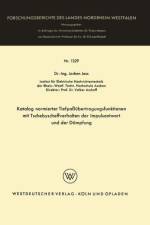 Katalog Normierter Tiefpassubertragungsfunktionen Mit Tschebyscheffverhalten Der Impulsantwort Und Der Dampfung af Jochen Jess