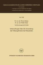 Untersuchungen UEber Die Anwendung Der Trubungstitration Bei Polyamiden af Werner Bubser