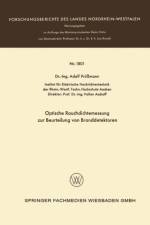 Optische Rauchdichtemessung Zur Beurteilung Von Branddetektoren af Adolf Prussmann