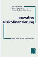 Innovative Risikofinanzierung af Bruno Brühwiler