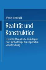 Realitat Und Konstruktion