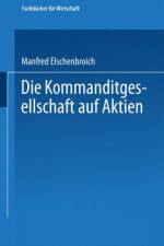 Kommanditgesellschaft Auf Aktien af Manfred Elschenbroich