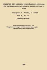 Verallgemeinerte Isomorphie Von Gruppenerweiterungen Und Kanonische Isomorphie Galoisscher Erweiterungskoerper af Leonhard Gerhards