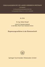 Eingrenzungsverfahren in Der Elastomechanik af Helmut Stumpf