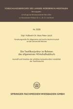 Die Textilkonjunktur Im Rahmen Des Allgemeinen Wirtschaftsablaufs af Hans Peter Losch