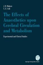Effects of Anaesthetics upon Cerebral Circulation and Metabolism af Georg E. Cold