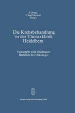 Die Krebsbehandlung in Der Thoraxklinik Heidelberg af P Drings