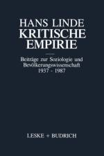 Kritische Empirie af Hans Linde